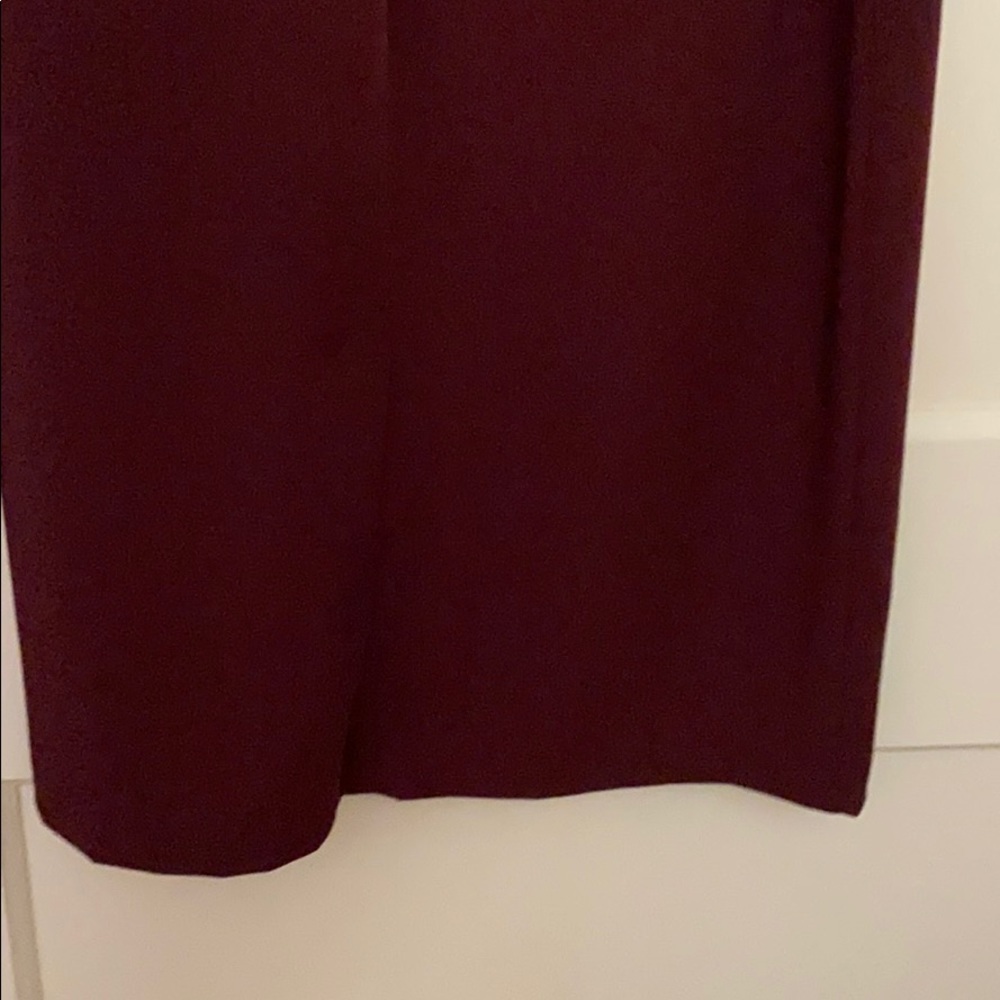 NWT Neiman Marcus burgundy red dress size:6 - Picture 10 of 11